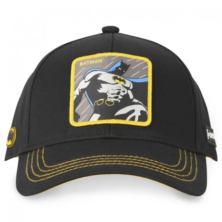 Casquette Baseball Dc Comics Batman Boucle Noir Capslab