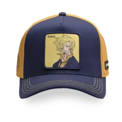 Casquette Baseball One Piece Sanji Snapback Bleue - Capslab