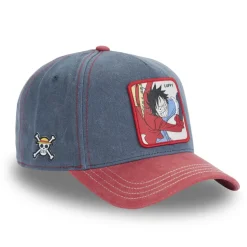 Casquette Baseball One Piece Luffy Snapback - Bleue - Capslab