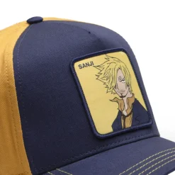 Casquette Baseball One Piece Sanji Snapback Bleue - Capslab