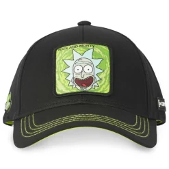 Casquette Baseball Rick And Morty Boucle Noir Capslab