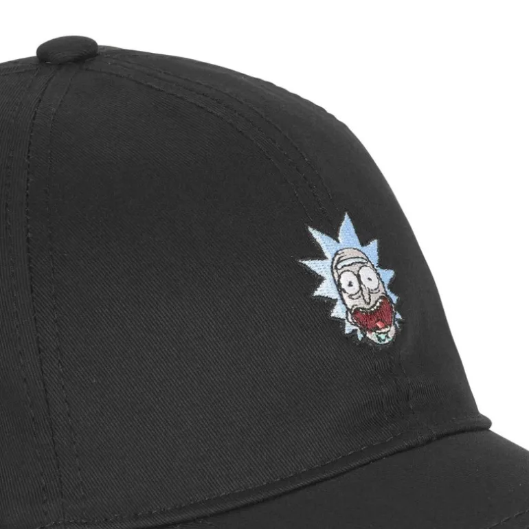 Casquette Baseball Rick And Morty Boucle Noir Capslab