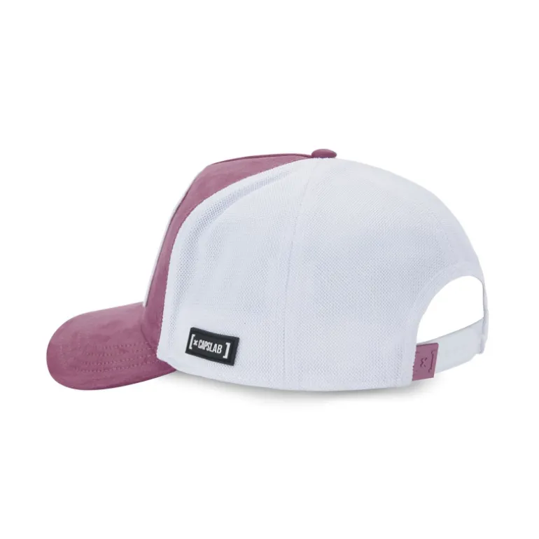 Casquette Baseball Suédine Barbie Snapback Rose - Capslab
