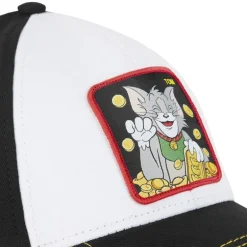 Casquette Baseball Tom And Jerry Snapback Noir Capslab