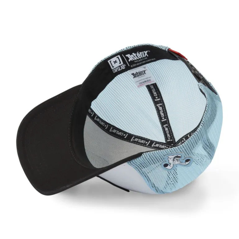 Casquette Trucker Asterix Et Obelix Snapback Bleue - Capslab