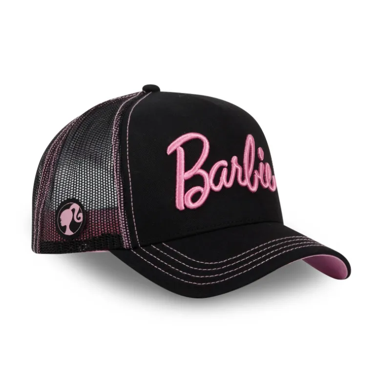Casquette Trucker Barbie Snapback - Noire - Capslab