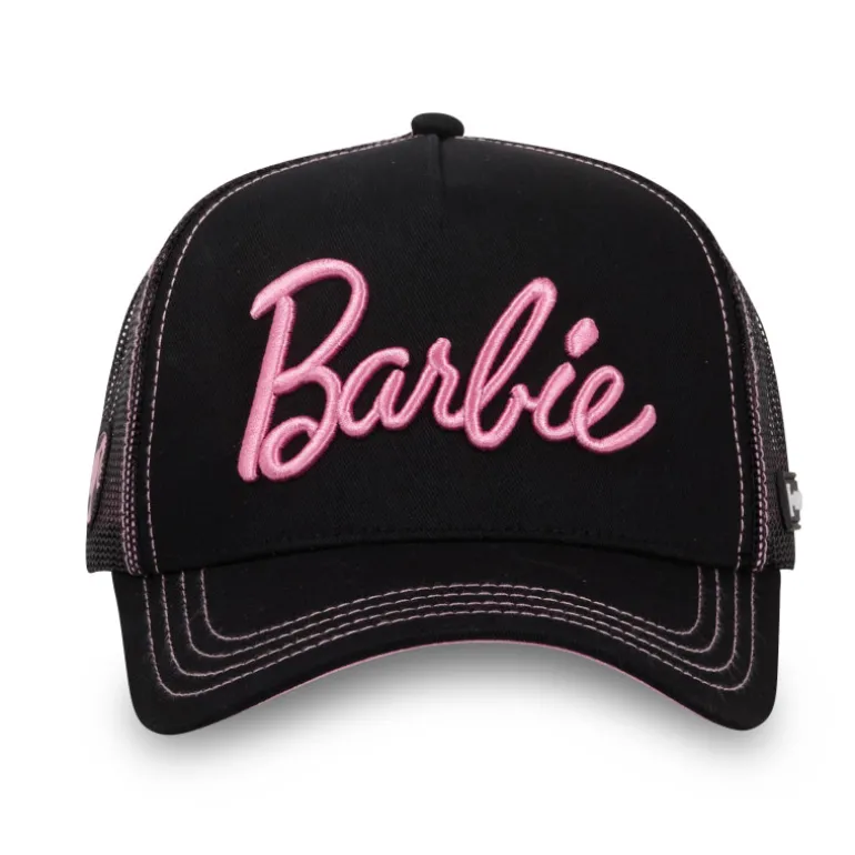 Casquette Trucker Barbie Snapback - Noire - Capslab