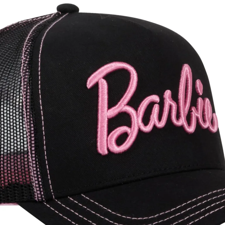 Casquette Trucker Barbie Snapback - Noire - Capslab