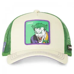 Casquette Trucker Dc Comics Joker Snapback Gris Capslab