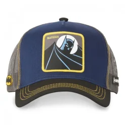 Casquette Trucker Dc Comics Batman Snapback Bleu Capslab