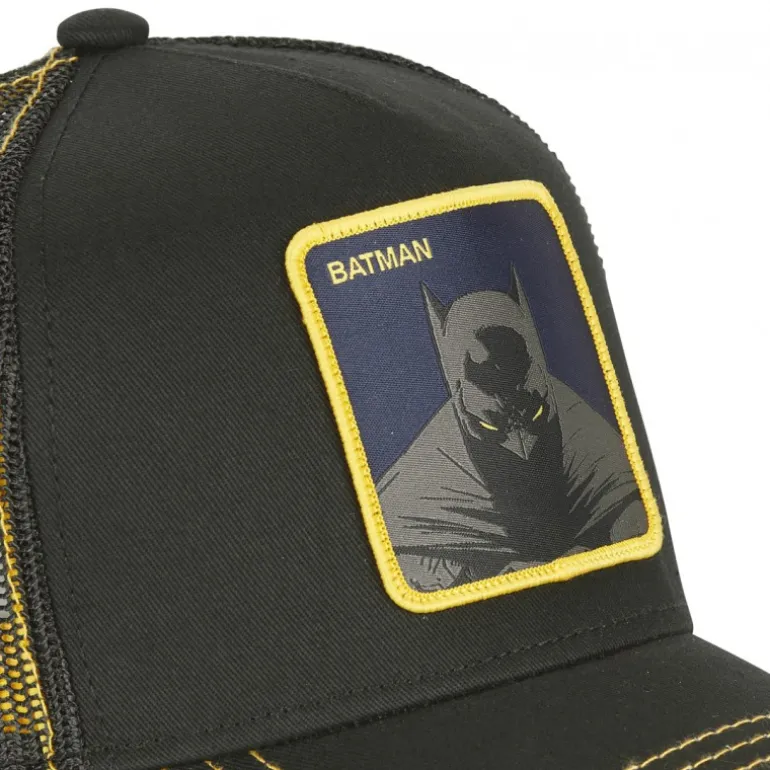 Casquette Trucker Dc Comics Batman Snapback Noir Capslab