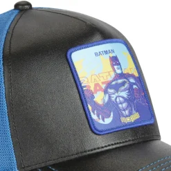 Casquette Trucker Dc Comics Batman Snapback Effet Brillant - Noire - Capslab