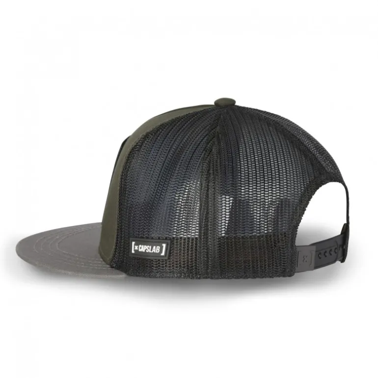 Casquette Trucker Dc Comics Batman Snapback Gris Capslab