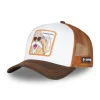 Casquette Trucker Dragon Ball Z Tortue Geniale Snapback - Blanche - Capslab