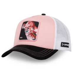 Casquette Trucker Dragon Ball Z Buu Snapback Bi-Matière - Rose - Capslab