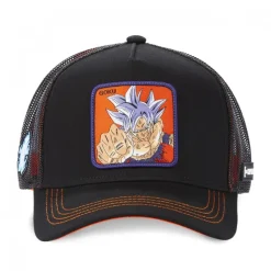 Casquette Trucker Dragon Ball Super Goku Snapback Noir Capslab