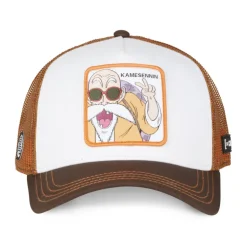 Casquette Trucker Dragon Ball Z Tortue Geniale Snapback - Blanche - Capslab