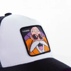 Casquette Trucker Dragon Ball Z Tortue Geniale Snapback Blanc Capslab