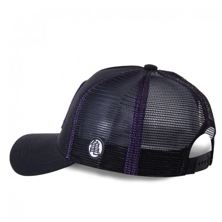 Casquette Trucker Dragon Ball Z Tortue Geniale Snapback Noir Capslab