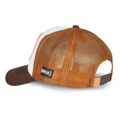 Casquette Trucker Dragon Ball Z Tortue Geniale Snapback - Blanche - Capslab