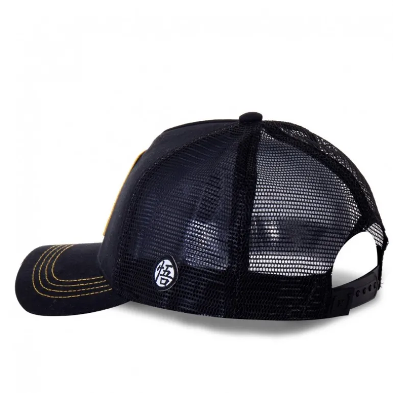 Casquette Trucker Dragon Ball Z Goku Snapback Noir Capslab