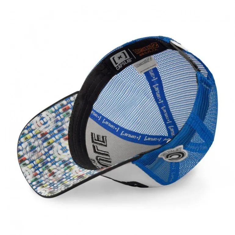 Casquette Trucker Dragon Ball Z Snapback Blanc Capslab