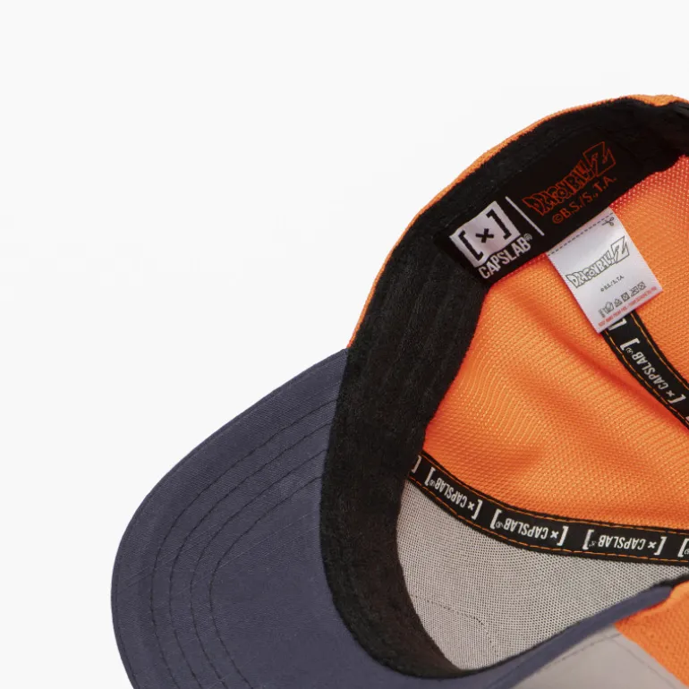 Casquette Trucker Dragon Ball Z Goku, Buu Snapback Beige - Capslab