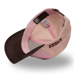 Casquette Trucker Dragon Ball Z Buu Snapback Rose Clair - Capslab