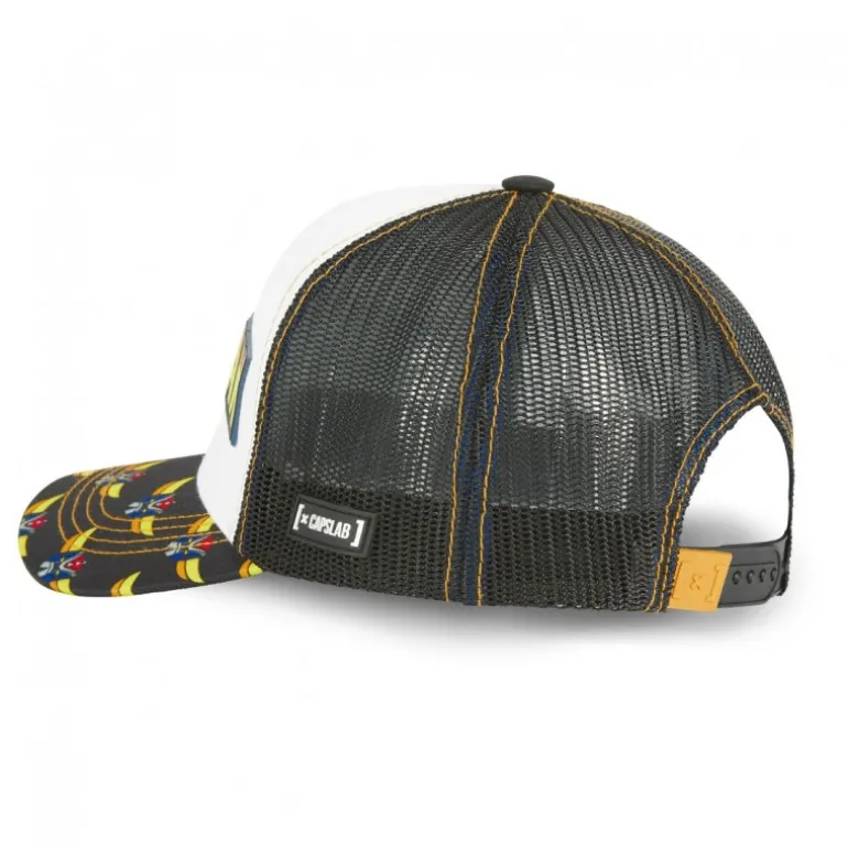 Casquette Trucker Goldorak Snapback Blanc Capslab