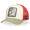 Casquette Trucker Looney Tunes Bugs Bunny Snapback Beige - Capslab