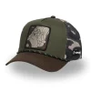 Casquette Trucker Looney Tunes Taz Snapback Kaki - Capslab