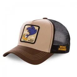 Casquette Trucker Looney Tunes Bip Bip Snapback Marron Capslab