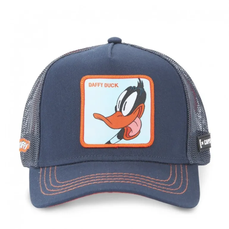 Casquette Trucker Looney Tunes Daffy Duck Snapback Bleu Capslab