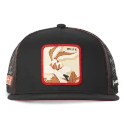 Casquette Trucker Looney Tunes Coyote Snapback Noir Capslab