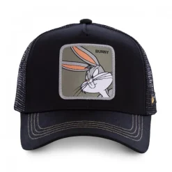 Casquette Trucker Looney Tunes Bugs Bunny Snapback Noir Capslab