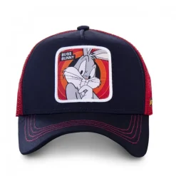 Casquette Trucker Looney Tunes Bugs Bunny Snapback Noir Capslab