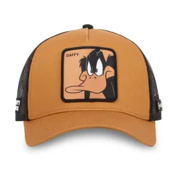 Casquette Trucker Looney Tunes Daffy Duck Snapback - Orange - Capslab