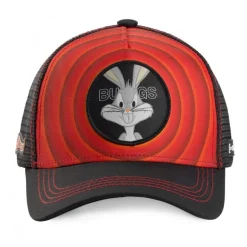 Casquette Trucker Looney Tunes Bugs Bunny Snapback Rouge Capslab