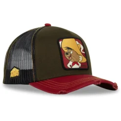 Casquette Trucker Looney Tunes Speedy Gonzalez Snapback - Marron - Capslab