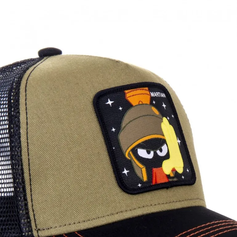 Casquette Trucker Looney Tunes Snapback Vert Capslab
