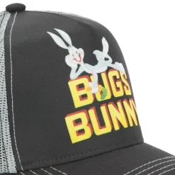 Casquette Trucker Looney Tunes Bugs Bunny Snapback Noir Capslab