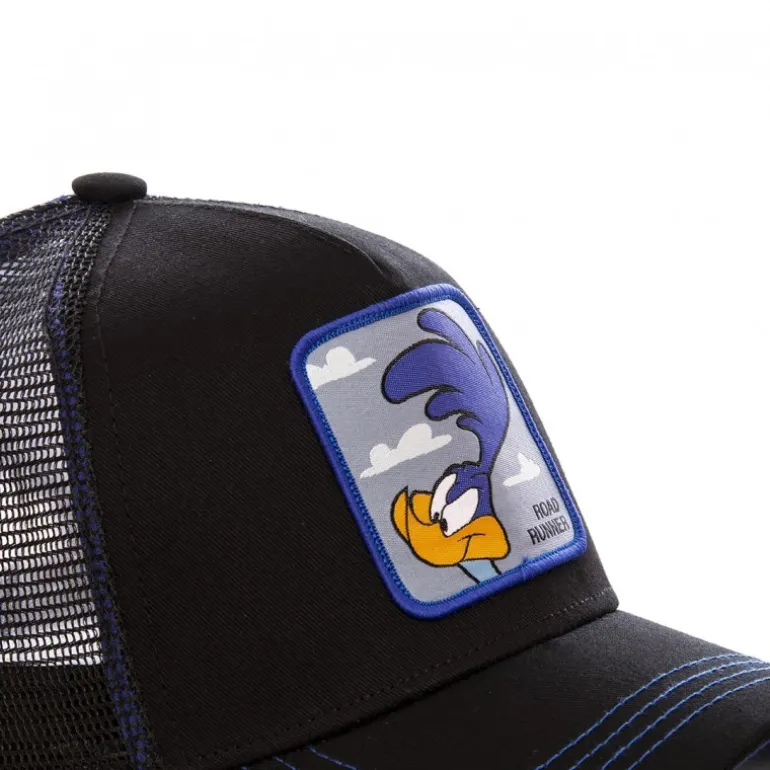 Casquette Trucker Looney Tunes Bip Bip Snapback Noir Capslab