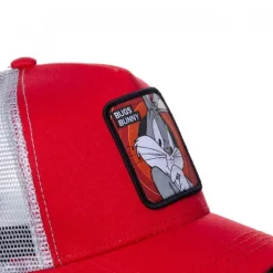 Casquette Trucker Looney Tunes Bugs Bunny Snapback Rouge Capslab