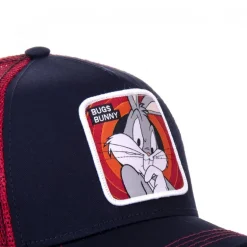 Casquette Trucker Looney Tunes Bugs Bunny Snapback Noir Capslab