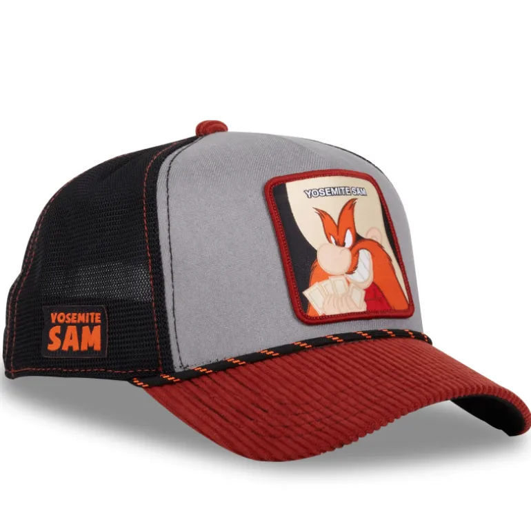 Casquette Trucker Looney Tunes Snapback - Grise - Capslab
