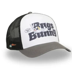Casquette Trucker Looney Tunes Bugs Bunny Snapback Grise - Capslab
