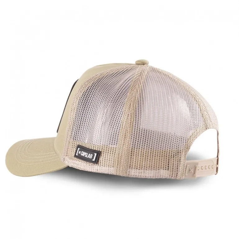 Casquette Trucker Looney Tunes Coyote Snapback Beige Capslab