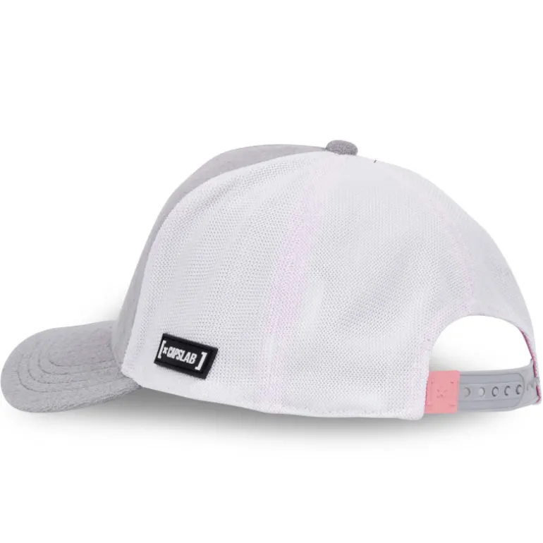Casquette Trucker Looney Tunes Bugs Bunny Snapback - Grise - Capslab
