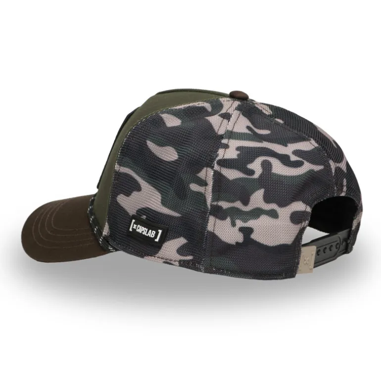 Casquette Trucker Looney Tunes Taz Snapback Kaki - Capslab