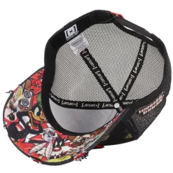 Casquette Trucker Looney Tunes Snapback Effet Déchiré - Camouflage - Capslab